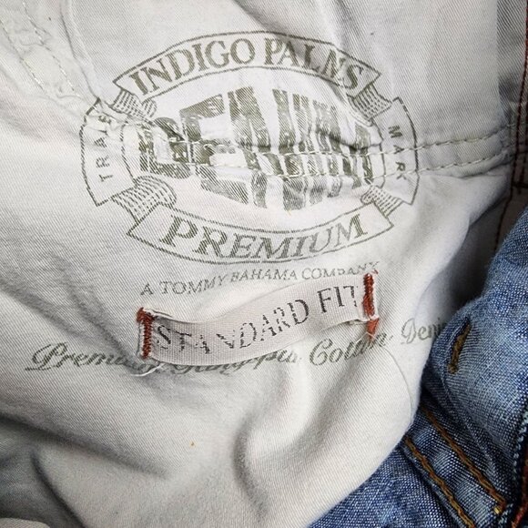 Tommy Bahama Jeans Mens 32x34 Indigo Palms Premium 100% Cotton Blue Straight - Picture 4 of 16